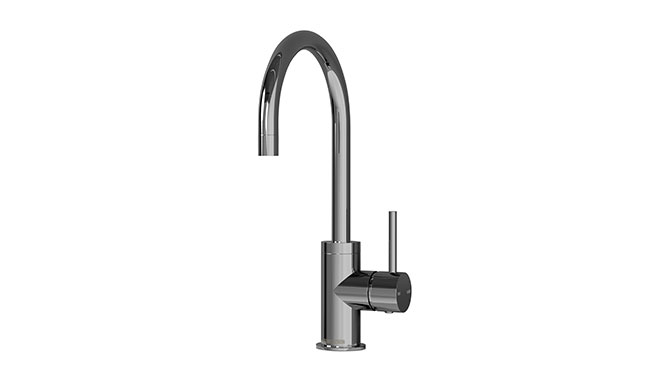 Design-Kollektion Gooseneck 160mm Mixer Chrome